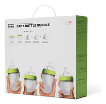 Comprar Comotomo - Set De Biberones Anticólicos, Incluye 4 Biberones