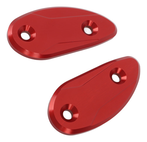 Funda Para Espejo Retrovisor De Moto, 2 Unidades, Color Rojo