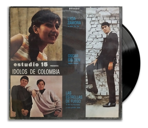 Idolos De Colombia - Lp Vinilo