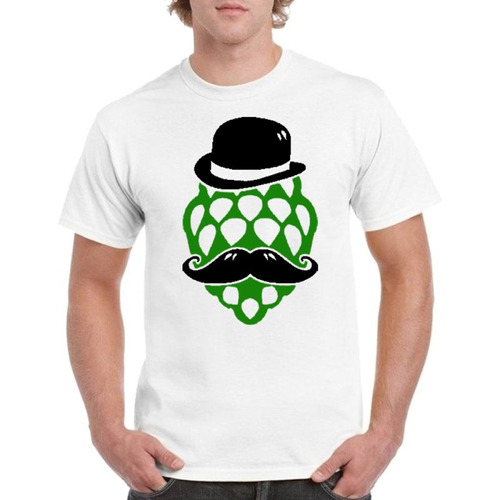 Remera De Hombre Cerveza Artesanal Cerveceria Tu Logo Mod2