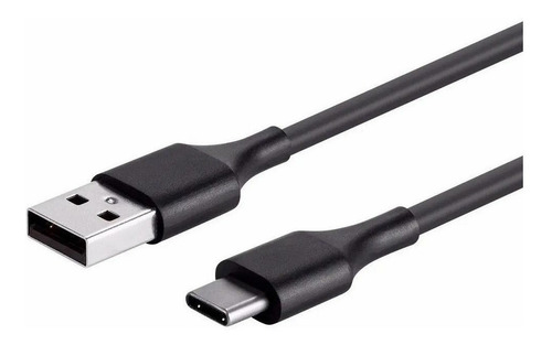 Cable Usb 3.0 A Usb 3.1 Tipo C 1.5 M Cargador Celular Netmak Color Negro