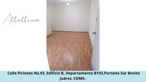 Se Vende Casa En Calle Pirineos No.93, Edificio B, Departamento B103,portales Sur Benito Juárez, Cdmx. Pds31-di