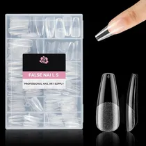 Comprar Puntas De Uñas De Gel De Almendras, 504 Piezas De Puntas De