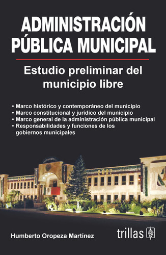Administración Publica Municipal Editorial Trillas