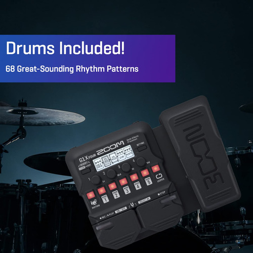 Procesador Multiefectos Para Guitarra Zoom G1x Four Con Expr