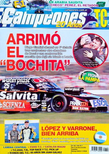 Revista Campeones Tc N° 740 Salida 29-03-2023