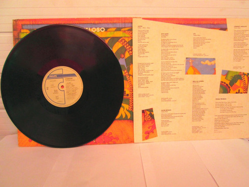 Vinil Disc - Caetano Veloso, Estrangeiro - Lp Com Encarte (Usado)