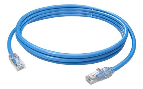 Patch Cord U/utp Cat.5e Cmx T568a/b 2.5 Metro Azul 35104004