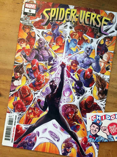 Comic - Spider-verse #6 Spider-man Multiverse 1era Aparición (Usado)