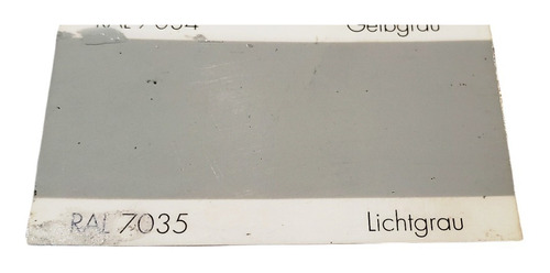 Imagen 3 de 9 de Pintura Esmalte Epoxi Gris Ral 7035 Kit 4.5 Lts.