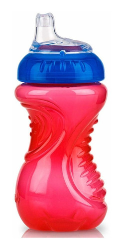Imagen 3 de 7 de Vaso Para Bebe Nuby Antiderrame Pico De Silicona 9648 6m+
