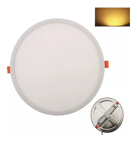 Lampara Led 20w Spot Ajustable Caja Bote Integral Luz Cálida Estructura Blanco