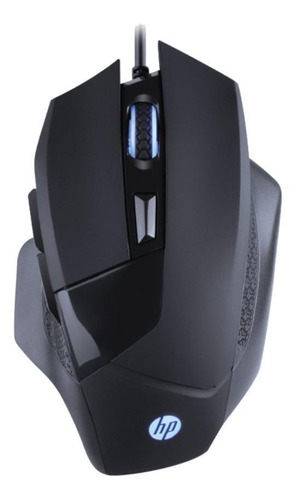Imagen 1 de 5 de Mouse de juego HP  G200 negro