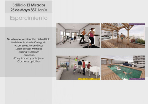 Imagen 5 de 11 de Venta De Pozo - Depto 4 Amb - Lanus - Amenities