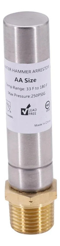 Supresor De Golpes De Ariete, Rosca Npt De 1/2 Para