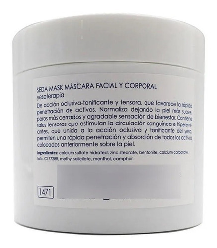 Imagen 2 de 5 de Yesoterapia Corporal Y Facial Reductiva Reafirmante