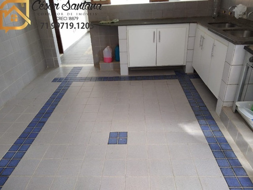 Imagem 16 de 30 de Casa 4/4 Sendo 1 Suíte Com Closet, Varanda, Colina Da Fonte - Itapuã - Ca01006 - 70004935