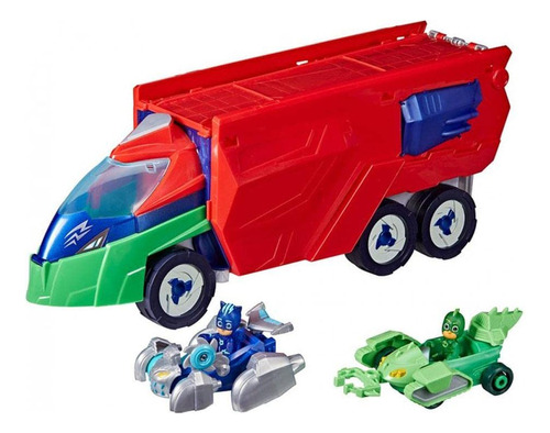 Hasbro, Pj Masks Launching Seeker, Play Set, Incluye 1 Vehíc