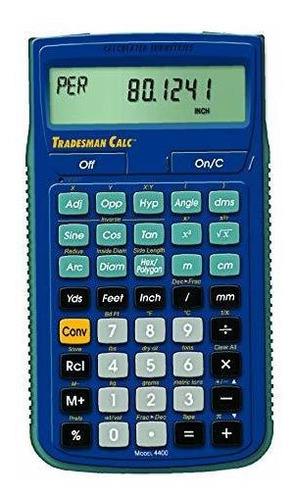 Calculated Industries 4400 Tradesman Calc Trades Calculadora