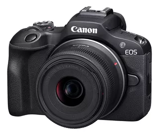 Câmera Canon Eos R100 Mirrorless 4k Com Lente Rf-s 18-45mm I