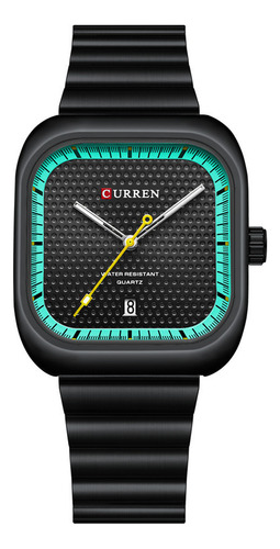 Reloj De Negocios Curren 8460 De Acero Inoxidable Para Hombr