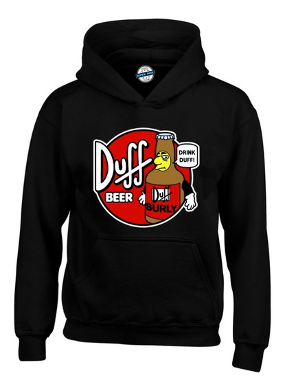 Buzo Capota Saco Duff Beer Cerveza Simpsons Buzo Capota Saco Duff Beer Cerveza Simpsons