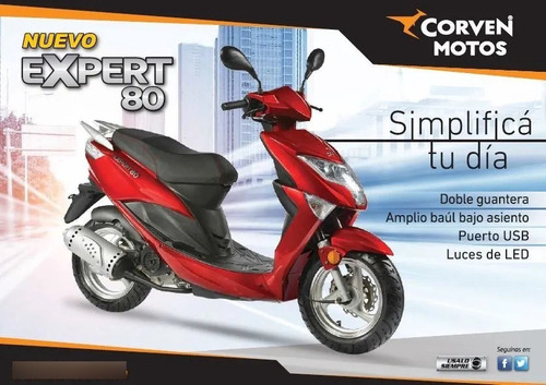 Imagen 10 de 25 de Patentada $467.500 O 12de$61.600 Corven Expert 80 Creditos