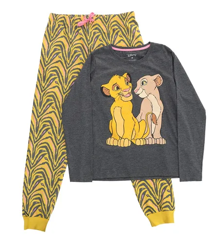 Pijama Mujer Rey Leon Happy Gris Disney Cuotas sin inter s