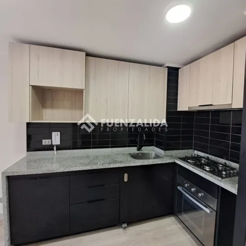 Departamento Seminuevo En Venta De 2d/1b Metro Lo Ovalle