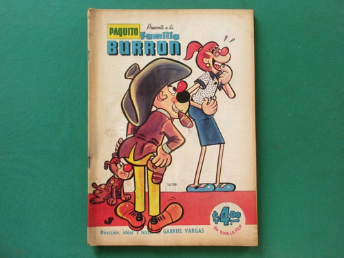 1960's La Familia Burron #16736 Gabriel Vargas 98 Páginas