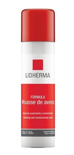 Lidherma Mascara Mousse De Avena  Descongestiva Humectante