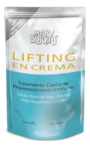 Mary Bosques Lifting En Crema Trat Capilar Doypack X 250 Gr