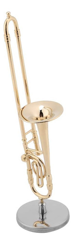 Trombón Miniatura De Cobre, Adorno De Instrumento, Réplica D