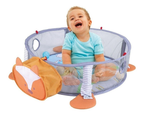 Gimnasio Para Bebe Tapete Pelotas Actividades Zorro Aeiou
