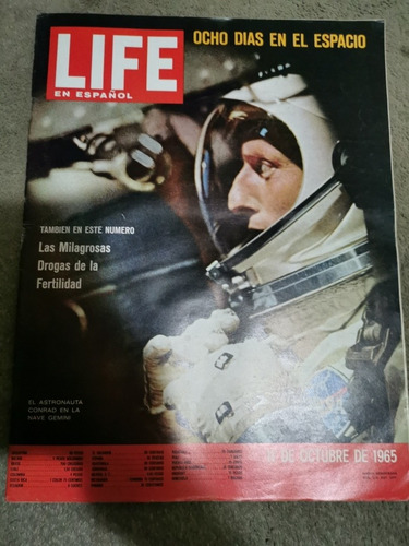 Revista Life 8 Días En El Espacio1965