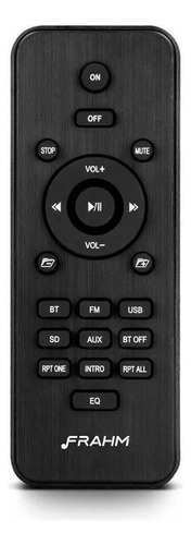 Kit Som Ambiente Frahm 1600 Bluetooth + 06 Arandela Teto 40w Cor Branco