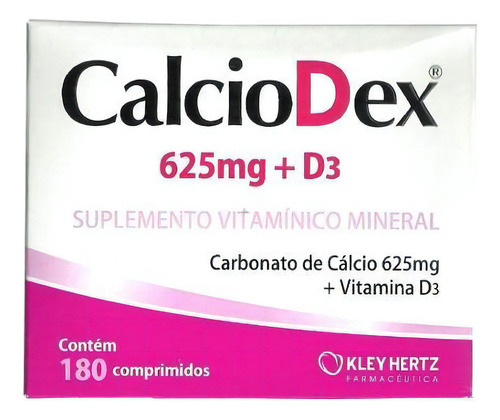 Suplemento em cápsula Kley Hertz  Calciodex vitaminas Calciodex