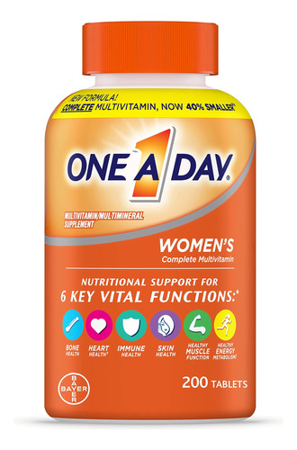 One A Day Multivitamnico Diario Completo Para Mujer Con Vit