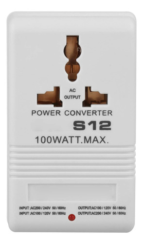 Convertidor De Voltaje De 110 V/120 V A 220 V/240 V, Convert