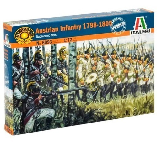 Austrian Infantry 1798-1805 1/72 Napoleonic War Italeri 6093