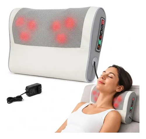 Massageador Pescoço E Ombros Elétrico Bivolt Portátil 4cores