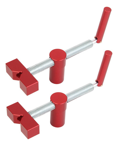 Abrazadera Ajustable Para Carpintería Con 2 Piezas Rojo