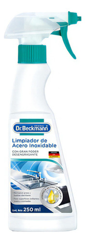 Dr. Beckmann Limpiador De Acero Inoxidable 250 Ml