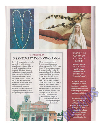 Revista Coleção Com Rosário São Pio De Pietrelcina - Ed. 12