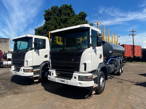 Caminhao Pipa Tanque Agua Scania Gascom