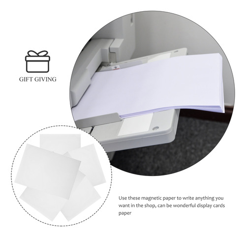 Papel De Impresión Magnética, Papel Fotográfico, 5 Piezas