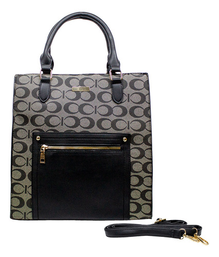 Bolsa Feminina Fuseco - Wbfr84065 Cor Preto/bege