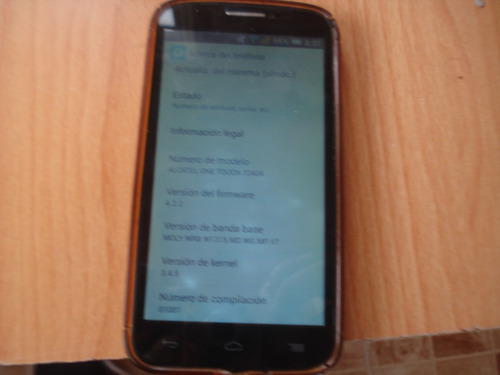 Celular Alcatel One Touch C7.