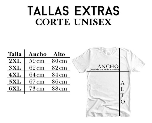 Playera Sublimada Talla Extra Gear Five