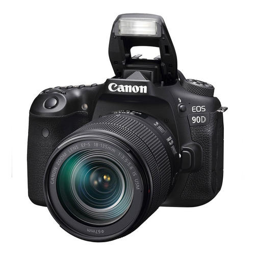 Camara Canon 90d Con Lente 18-135mm Is Usm
